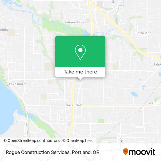 Mapa de Rogue Construction Services