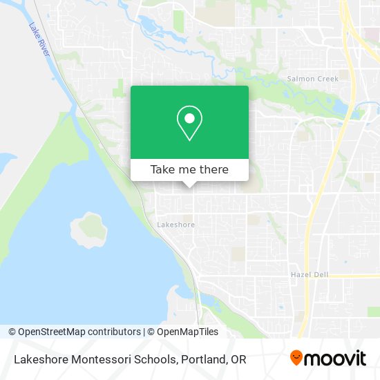 Mapa de Lakeshore Montessori Schools