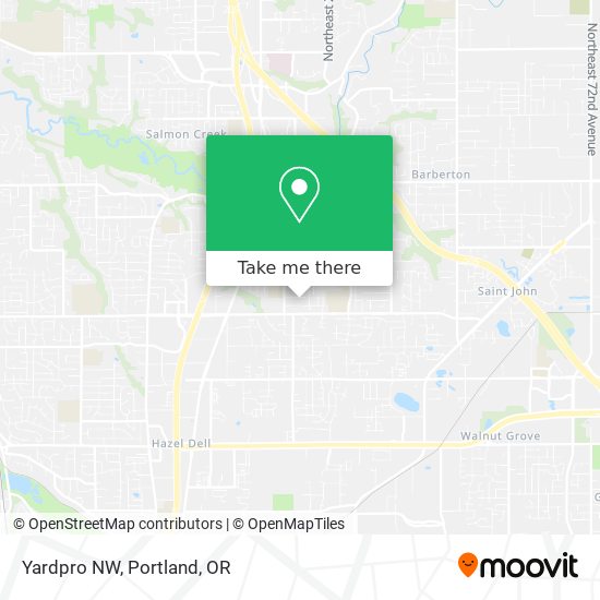 Yardpro NW map