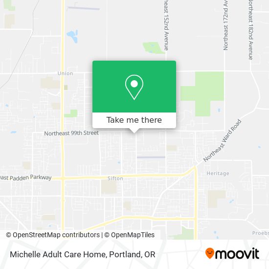 Mapa de Michelle Adult Care Home