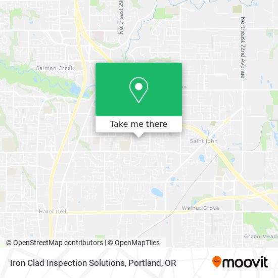 Mapa de Iron Clad Inspection Solutions