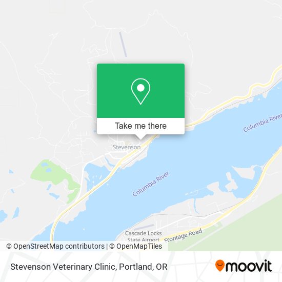 Stevenson Veterinary Clinic map