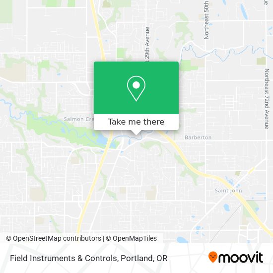 Field Instruments & Controls map