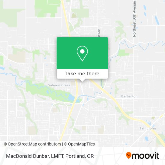 MacDonald Dunbar, LMFT map