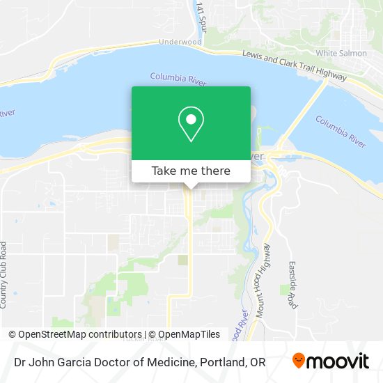 Dr John Garcia Doctor of Medicine map