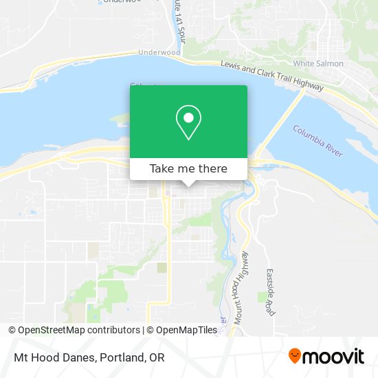 Mt Hood Danes map