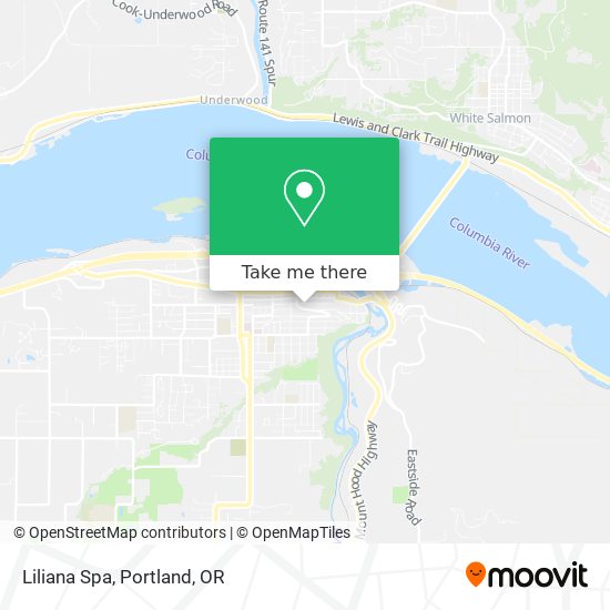 Mapa de Liliana Spa