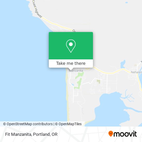 Fit Manzanita map