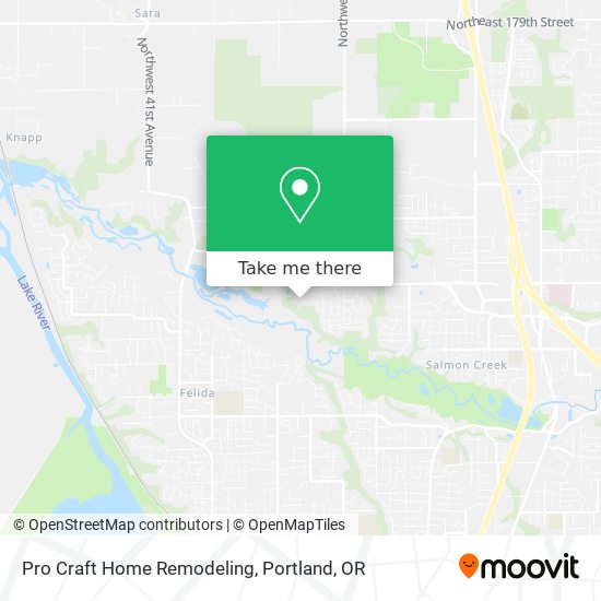 Pro Craft Home Remodeling map