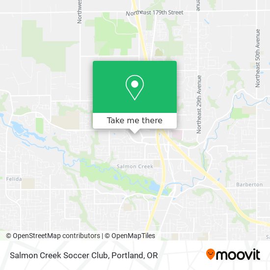 Salmon Creek Soccer Club map