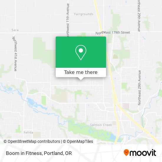 Boom in Fitness map