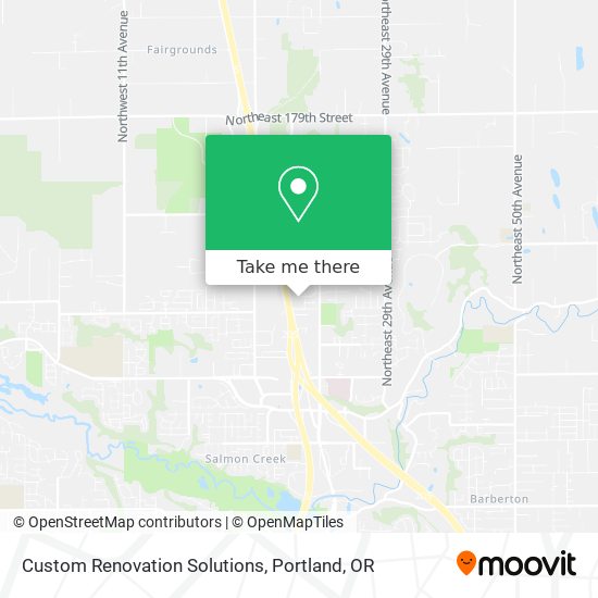 Custom Renovation Solutions map