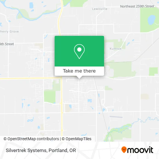 Silvertrek Systems map