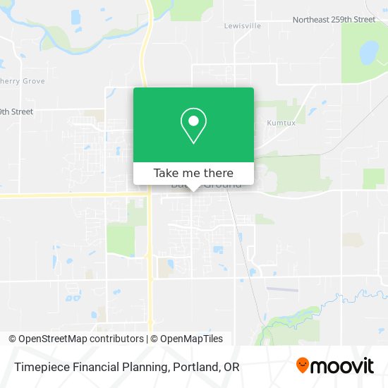 Mapa de Timepiece Financial Planning