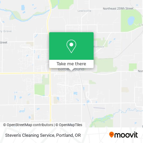 Mapa de Steven's Cleaning Service