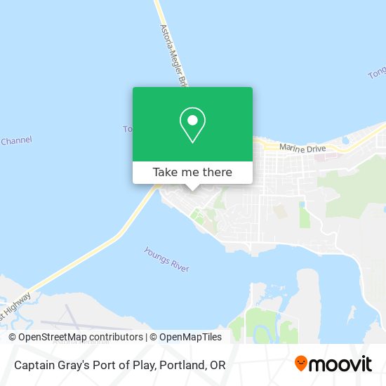 Captain Gray's Port of Play map
