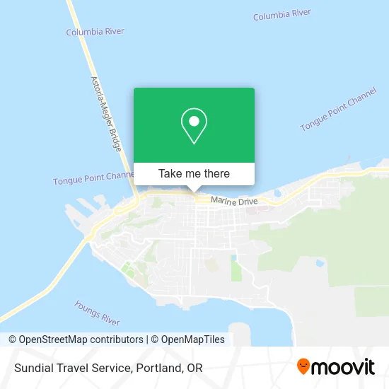 Sundial Travel Service map