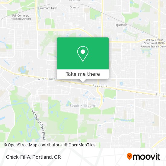 Chick-Fil-A map