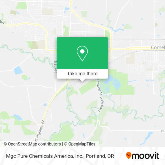 Mgc Pure Chemicals America, Inc. map
