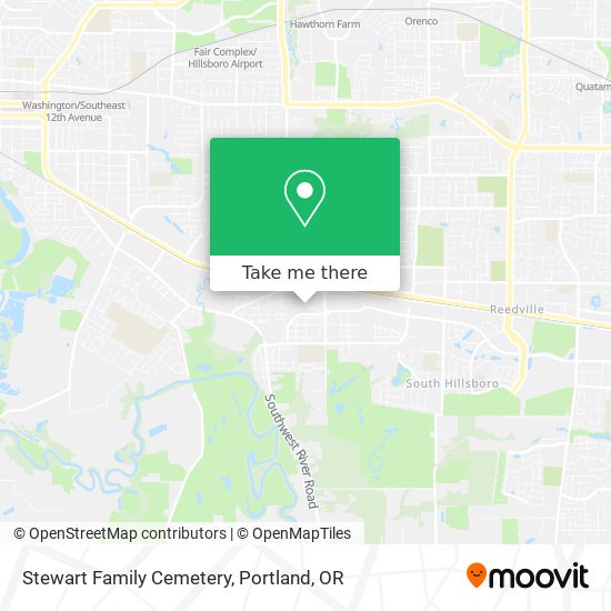 Stewart Family Cemetery map