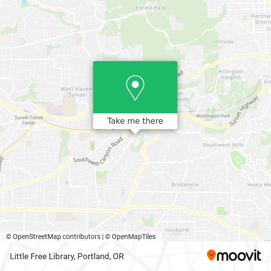 Little Free Library map