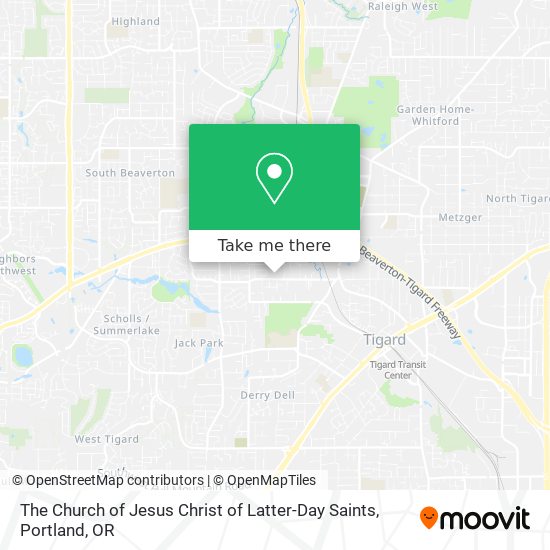 Mapa de The Church of Jesus Christ of Latter-Day Saints