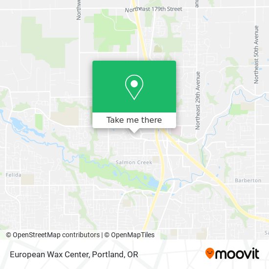 European Wax Center map