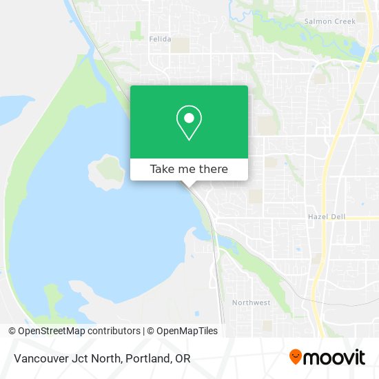 Mapa de Vancouver Jct North