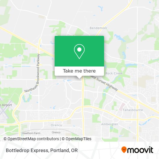 Bottledrop Express map