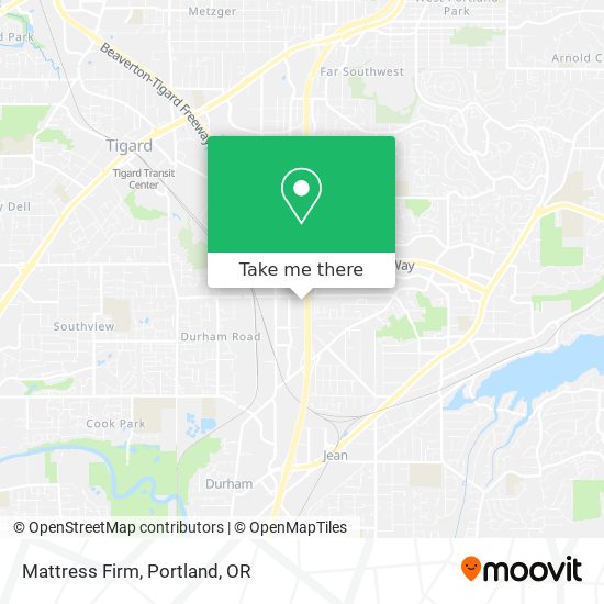 Mattress Firm map