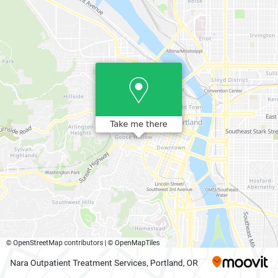 Mapa de Nara Outpatient Treatment Services