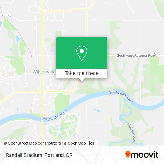 Mapa de Randall Stadium