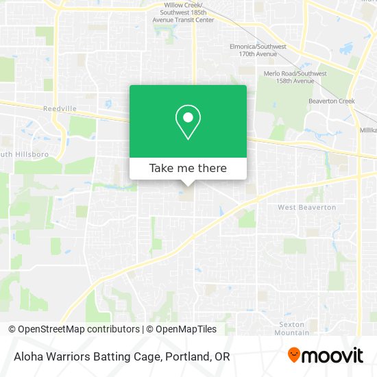 Mapa de Aloha Warriors Batting Cage