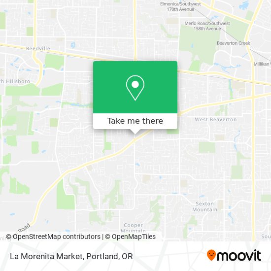 La Morenita Market map