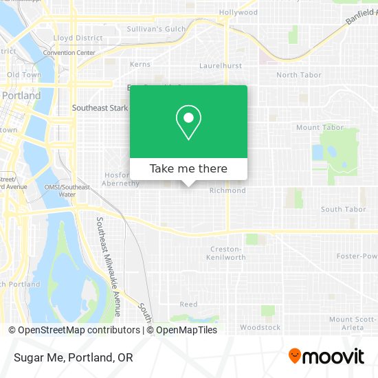 Sugar Me map