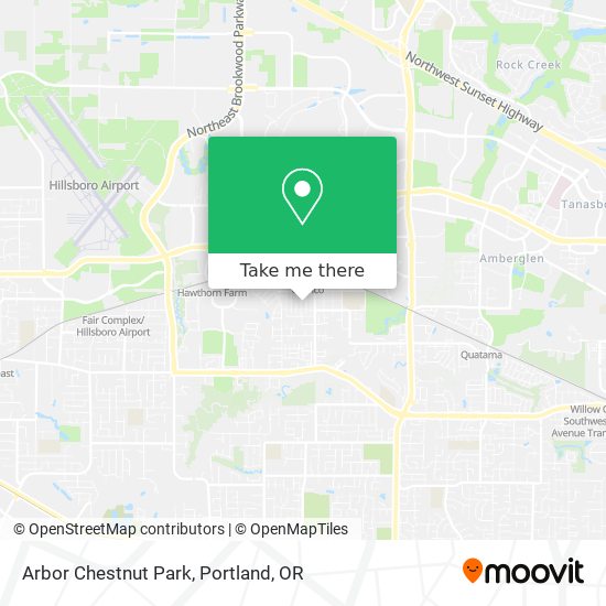 Mapa de Arbor Chestnut Park
