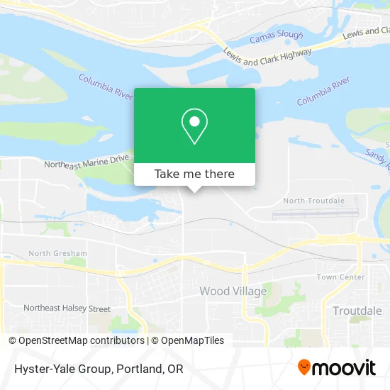 Hyster-Yale Group map