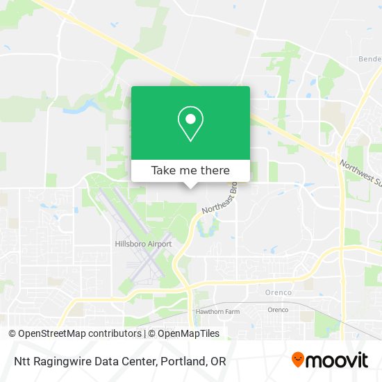 Mapa de Ntt Ragingwire Data Center