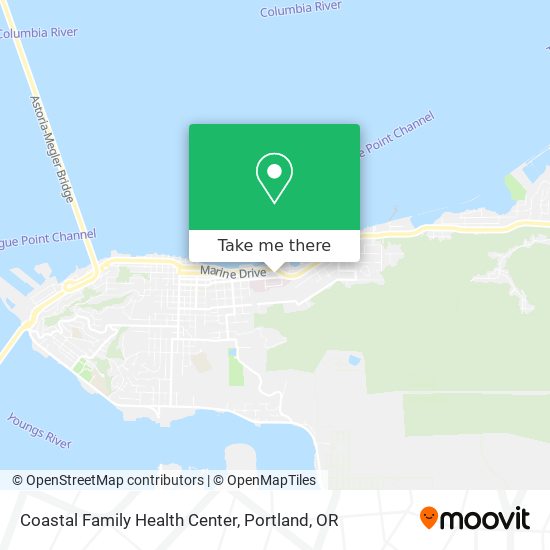 Coastal Family Health Center map