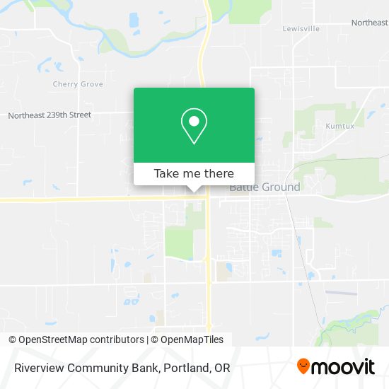 Riverview Community Bank map