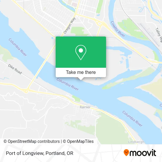 Port of Longview map