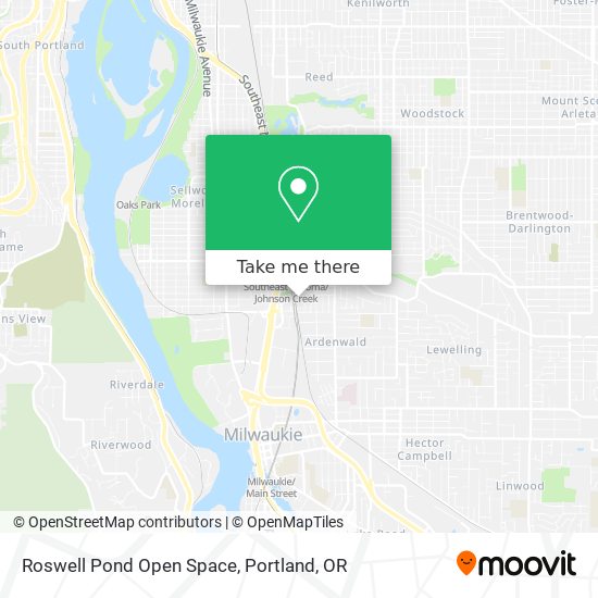 Mapa de Roswell Pond Open Space