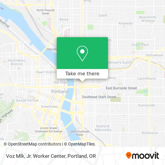 Voz Mlk, Jr. Worker Center map