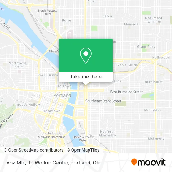 Mapa de Voz Mlk, Jr. Worker Center