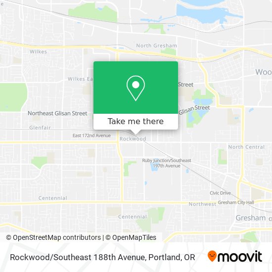Mapa de Rockwood / Southeast 188th Avenue