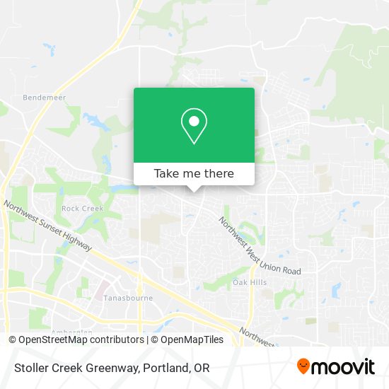 Mapa de Stoller Creek Greenway