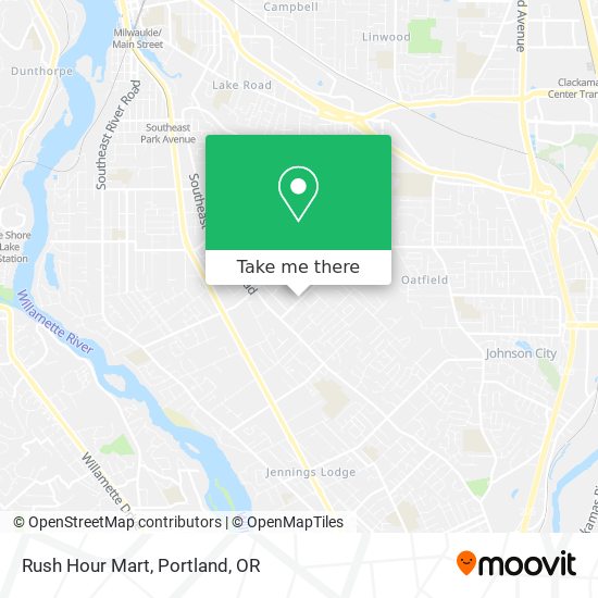 Rush Hour Mart map