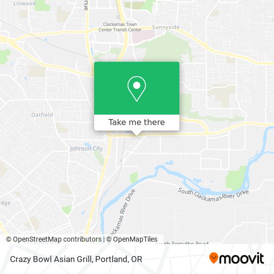 Crazy Bowl Asian Grill map