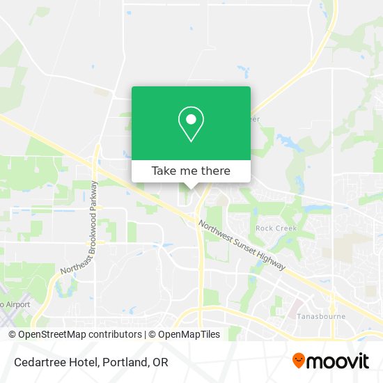 Cedartree Hotel map
