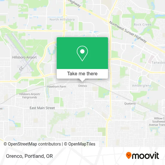 Orenco map